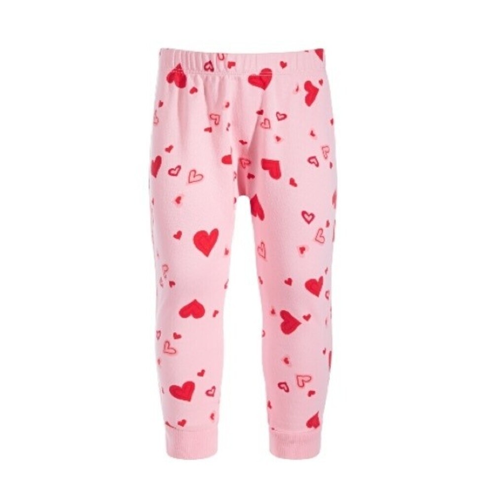 First Impressions Baby Girls FloatingLove Joggers,Pink, red 18-24M0